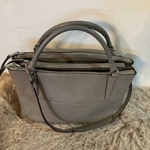 Coach Borough bag Napa leather Grey